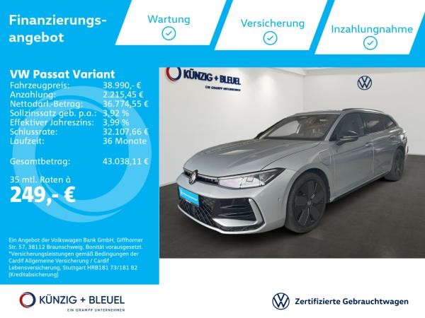 Volkswagen Passat Variant 1.5 eHybrid R-Line Navi*AHK*360°KAM*MATRIX
