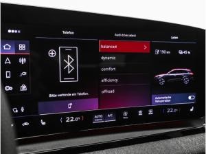 Audi Q6 e-tron edition one blue performance Pano AHK