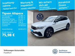 Volkswagen Tiguan Allspace 2.0 TSI DSG R-Line 4Motion Navi AHK IQ.LIGHT - LED-Matrix-Scheinwerfer Standheizung