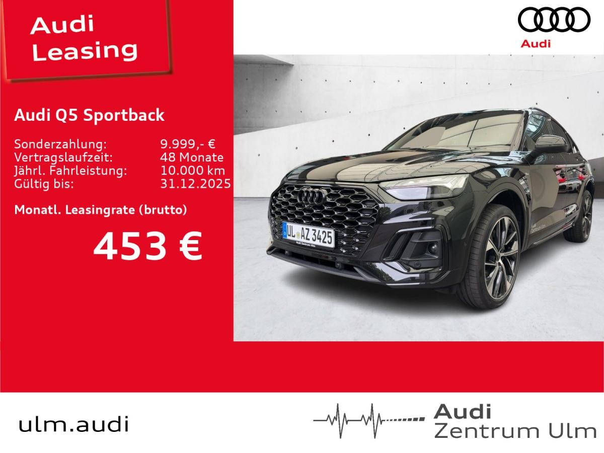 Audi Q5 Sportback S-Line Black 40 TDI qu 21" AHK PANO