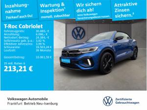 Volkswagen T-Roc Cabriolet 1.5 TSI DSG R-Line Black Style 19" Misano Navi AHK Spurhalteassistent DAB+
