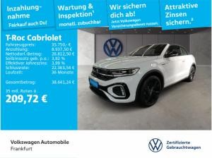 Volkswagen T-Roc Cabriolet 1.5 TSI DSG R-Line Navi Leder IQ.Light FrontAssist