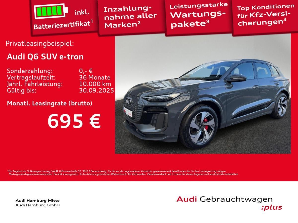 Audi Q6 e-tron 55 quattro S line Matrix Sitzhzg