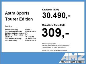 Opel Astra Sports Tourer Edition MHEV