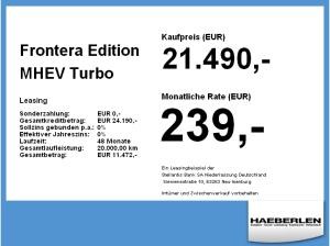 Opel Frontera Edition MHEV