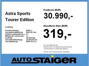 Opel Astra Sports Tourer Edition 1.5 Diesel