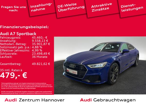 Audi A7 Sportback S line 50 TDI quattro LED Memory ACC Teilleder