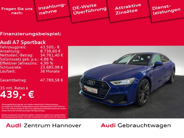 Audi A7 Sportback S line 50 TDI quattro LED Memory ACC Teilleder