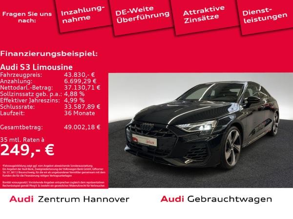 Audi S3 Limousine 2.0 TFSI Kamera virtual Navi LED DAB