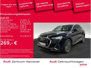 Audi Q3 S line 45 TFSIe LED Navi Teilleder virtual DAB