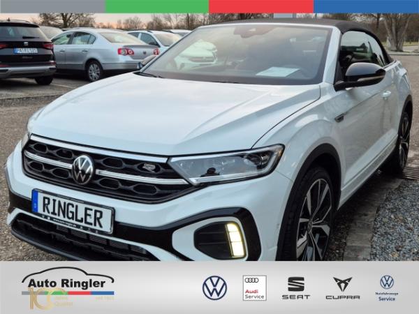 Volkswagen T-Roc Cabriolet R-Line DSG AHK Leder Klimaautom Keyless Verkehrszeichenerk. Alarm