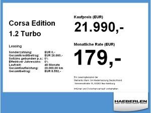 Opel Corsa Edition 1.2 Turbo