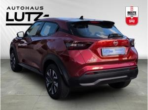 Nissan Juke Acenta 1.0 DIG-T EU6e Navi SH LED Klimaautom DAB SHZ Spurhalteass. Fernlichtass.
