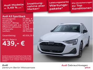 Audi A3 Sportback 35 TFSI S-TRO*ADVANCED*LED*AHK*RFK*
