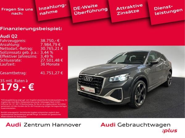 Audi Q2 S line 40 TFSI quattro Matrix Standh. Kamera AHK Navi