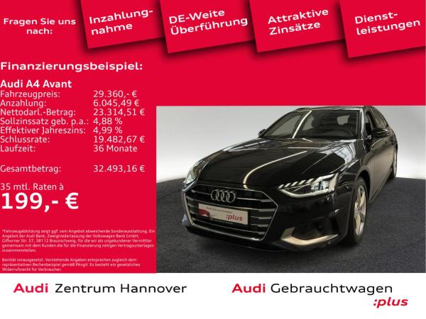Audi A4 Avant Advanced 35 TFSI AHK LED Kamera DAB Navi