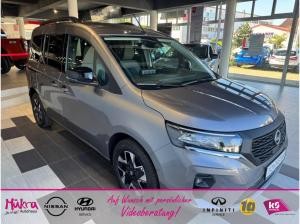 Nissan Townstar Kombi Tekna L1 DIG-T 6MT FA 16Ž Alu Dunkel get. Scheiben ab B-Säule FA