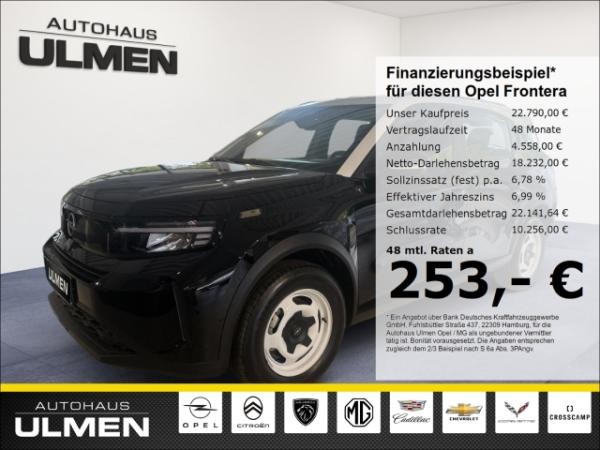 Opel Frontera ADVENTSKRACHER! Edition 1.2 107kW Mild-Hybrid EU6e LED ACC Apple CarPlay Android Auto Musikstreaming