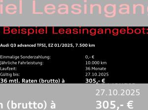 Audi Q3 advanced 35 TFSI S-tronic / Connect, AHK, ACC