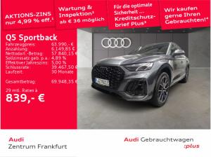 Audi Q5 Sportback S line 50 TFSI e quatt ro S tronic