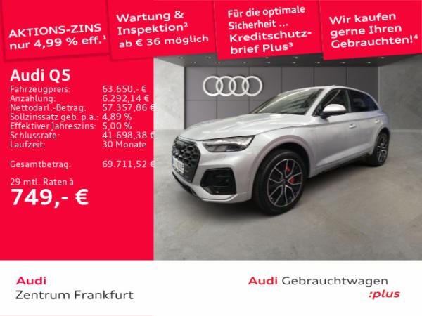 Audi Q5 55 TFSI e quattro S tronic S line Matrix-LED Navi DAB VC