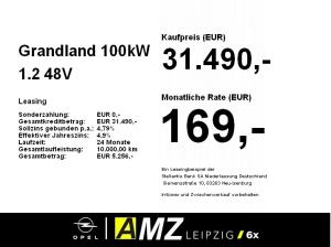 Opel Grandland 1.2 48V Mild- Edition FLA KAM