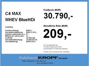 Citroën C4 MAX MHEV **SONDERANGEBOT**
