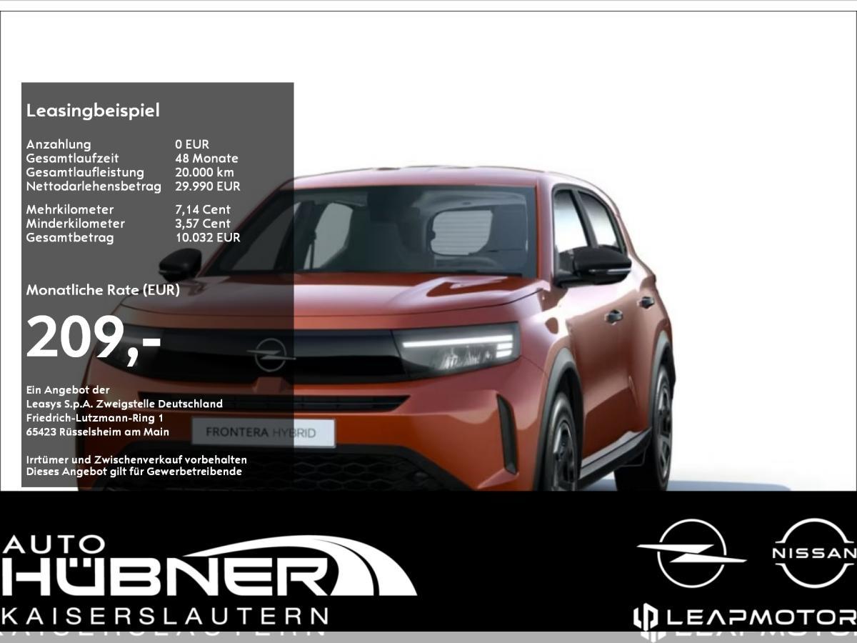 Opel Frontera Electric Edition |inkl. Tech-Paket| **Gewerbehammer**