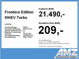 Opel Frontera Edition MHEV **Gewerbehammer**