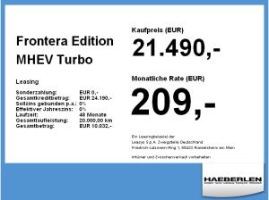 Opel Frontera Edition MHEV **Gewerbehammer**