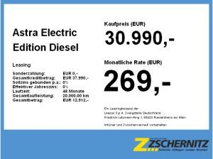 Opel Astra Electric Edition **Gewerbehammer**