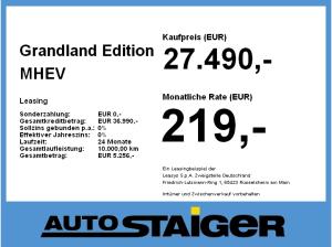 Opel Grandland Edition MHEV **Gewerbehammer**