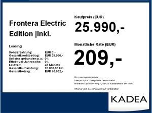 Opel Frontera Electric Edition |inkl. Tech-Paket| **Gewerbehammer**