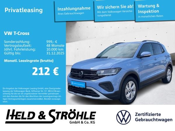 Volkswagen T-Cross Life 1.5 TSI DSG LED NAV PDC SHZ DAB+