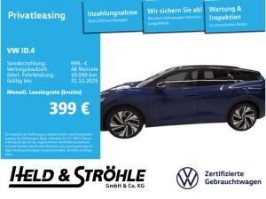 Volkswagen ID.4 GTX 4M IQ-LED WÄPU PANO AHK 21" H/K AR-HuD