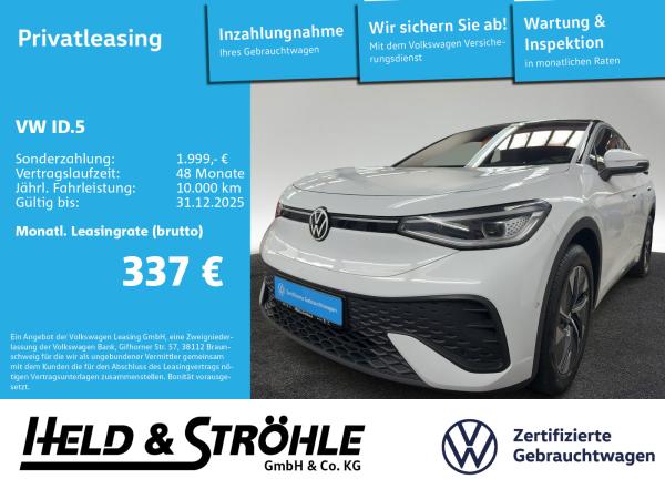 Volkswagen ID.5 Pro IQ-LED WÄPU PANO AHK KAM ACC DAB