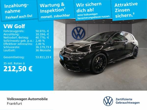 Volkswagen Golf VIII 2.0 TSI DSG 4Motion R Black Edition Akrapovic Navi Leder IQ.Light DCC DAB+