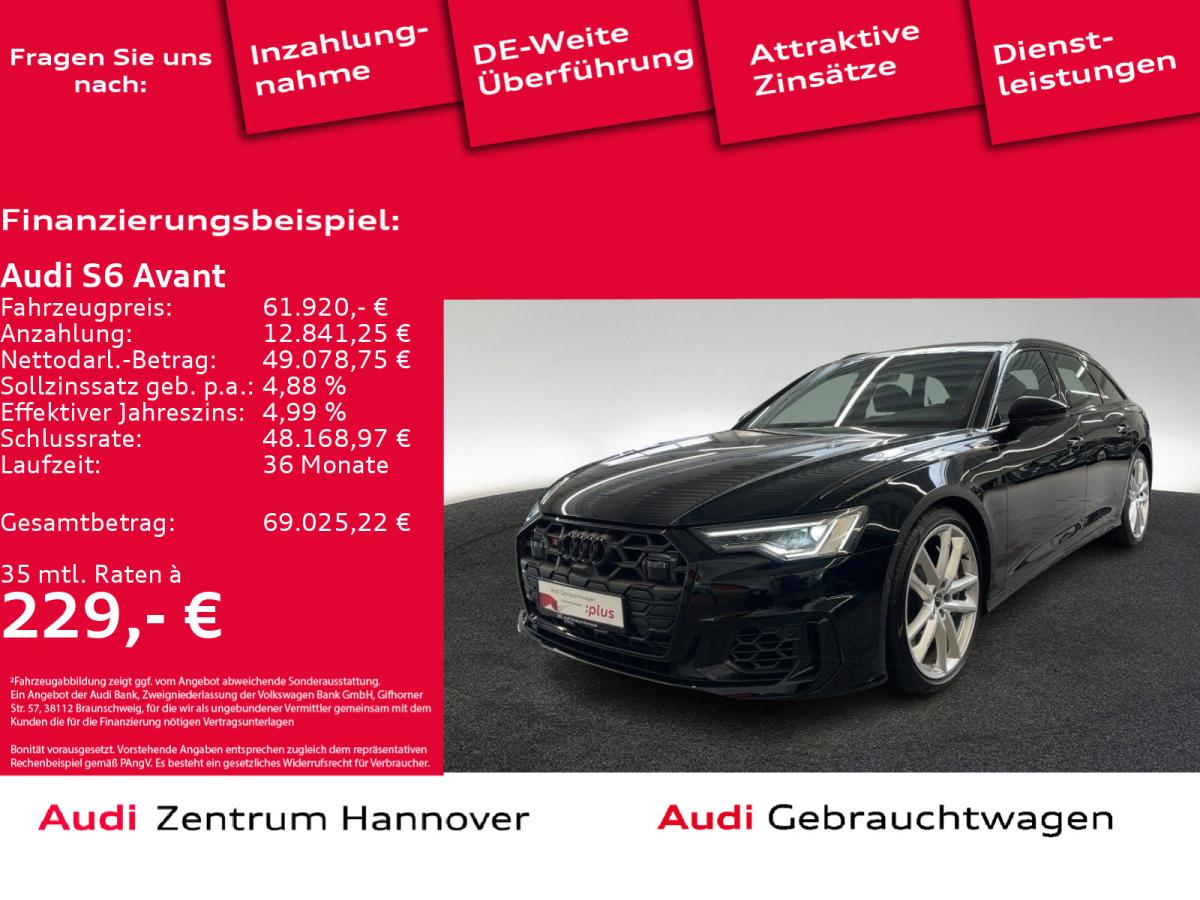 Audi S6 Avant 55 TDI quattro Matrix Kamera AHK B&O Memory