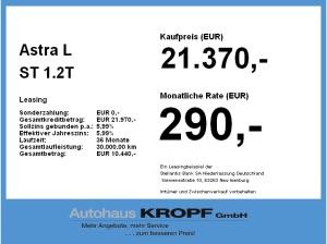Opel Astra L ST 1.2T Fin. ab 2,99% Navi,Lenkradheizung
