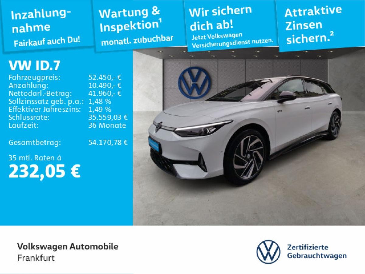 Volkswagen ID.7 Tourer GTX 4-Motion Navi IQ.Light DAB+ FrontAssist