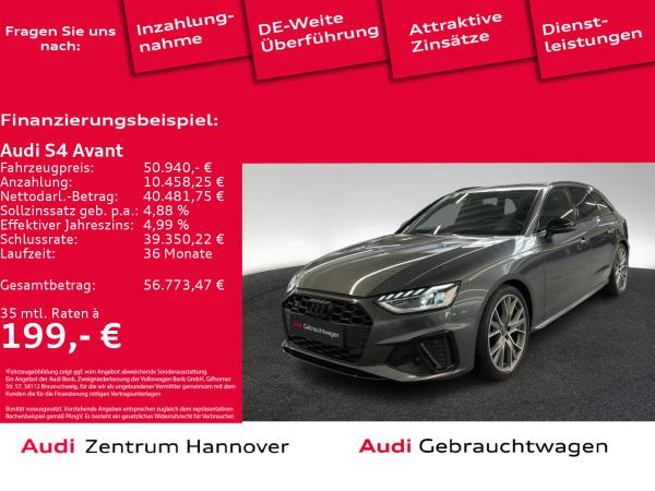 Audi S4 Avant 55 TDI quattro Head-Up Matrix B&O Kamera Memory