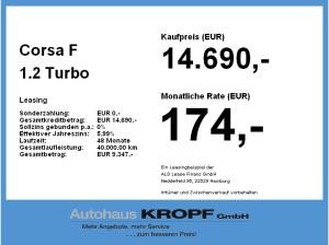 Opel Corsa F 1.2 Turbo Edition **SHZ+PDC+SpurH**