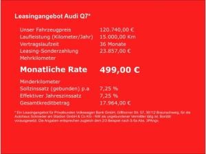 Audi Q7 55 TFSI e quattro S-line+AHK+HUD+PANO+B&O+KAMERA