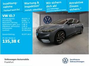 Volkswagen ID.7 Pro Navi AHK Spurwechselassistent LED Heckleuchten DAB+