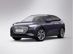 Audi Q4 e-tron Sportback 45💜VIOLETT💜*AHK*AR-HUD*Matrix*Teilleder*Kamera*Privacy*