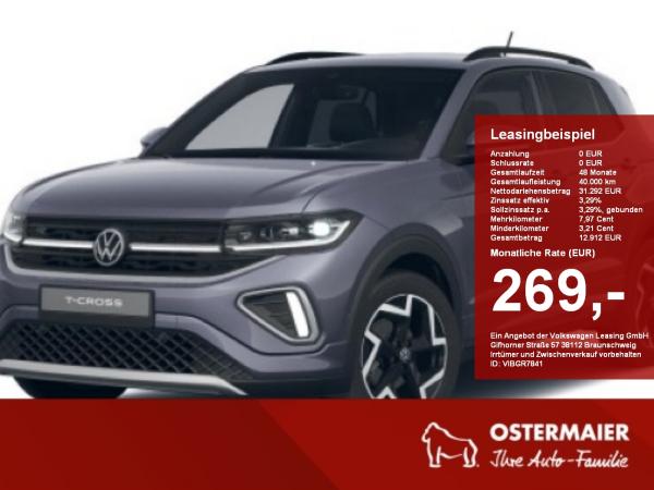 Volkswagen T-Cross R-Line 1.0 TSI DSG AHK,ACC,NAVI,MATRIX