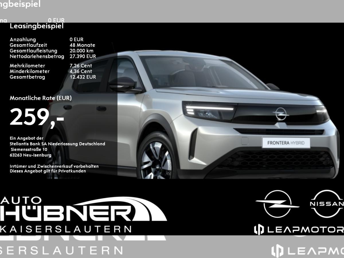 Opel Frontera Edition MHEV