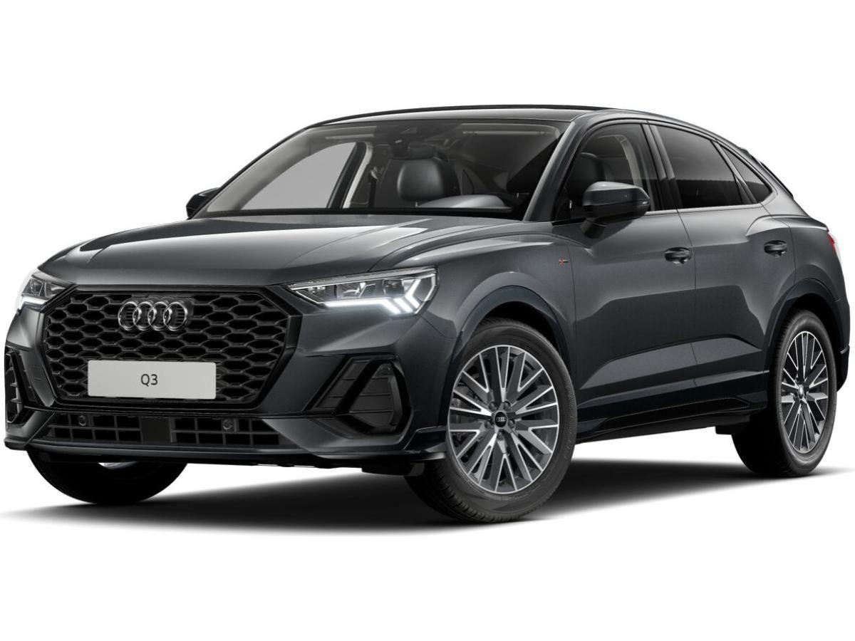 Audi Q3 Sportback 35 TFSI S tronic line LED 19 PANO AHK VIRTUAL NAVI LEDER PDC CONNECT DAB ASSISTENZ 5-J-GAR
