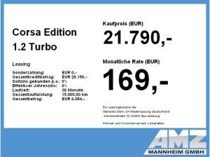 Opel Corsa Edition 1.2 Turbo **Gewerbehammer**