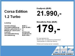 Opel Corsa Edition 1.2 Turbo **Gewerbehammer**